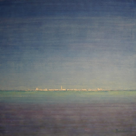 Anfahrt auf Venedig