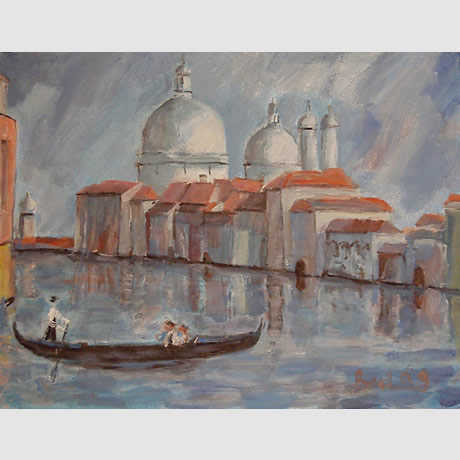 Canale Grande und Santa Maria